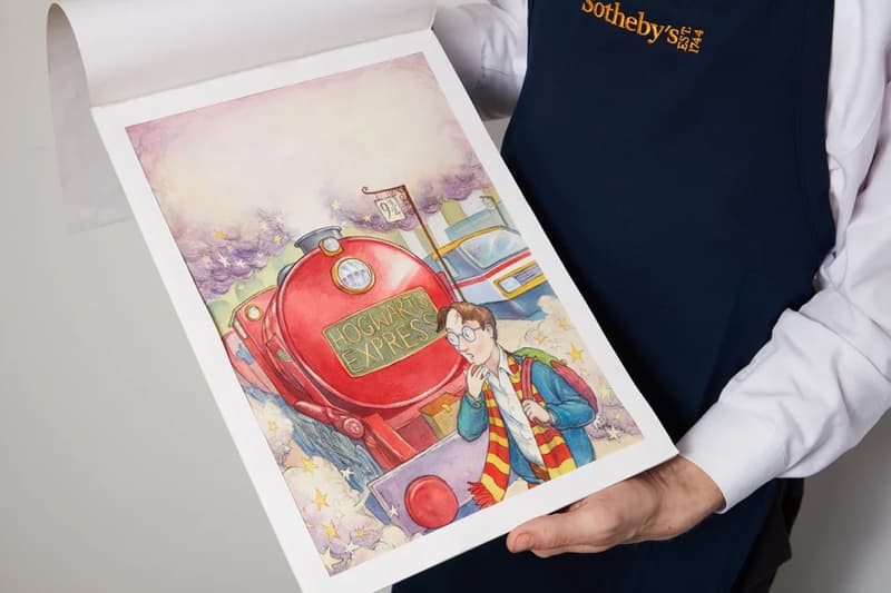 Harry Potter Philosopher’s Stone Sotheby's Art Auction