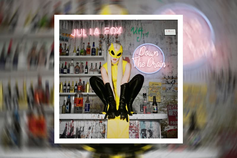 Julia Fox Invites Us All "Down the Drain" single song music new release stream omg fashion fashun mtv show law roach link video emcee dress kanye west ya boiler room charli xcx outfit 