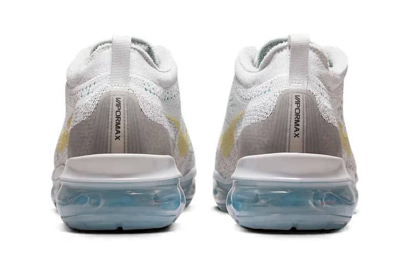 Nike Vapormax Flyknit 2023 Dusty Cactus Light Grey Release Info DV1678-011 sneaker running shoes swoosh semi translucent outsole air 