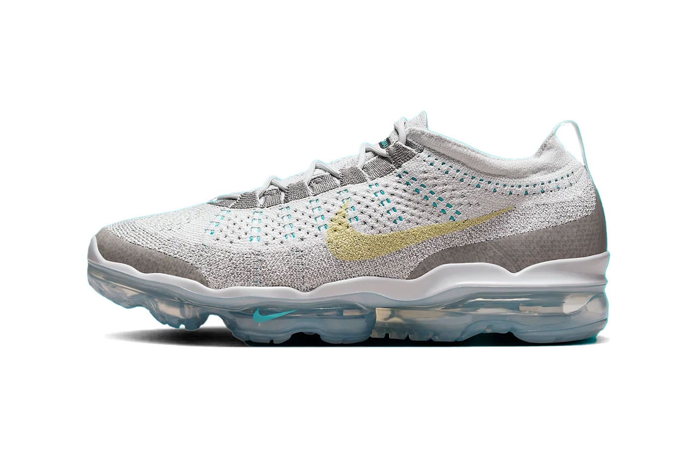 Nike Vapormax Flyknit 2023 Dusty Cactus Light Grey Release Info DV1678-011 sneaker running shoes swoosh semi translucent outsole air 