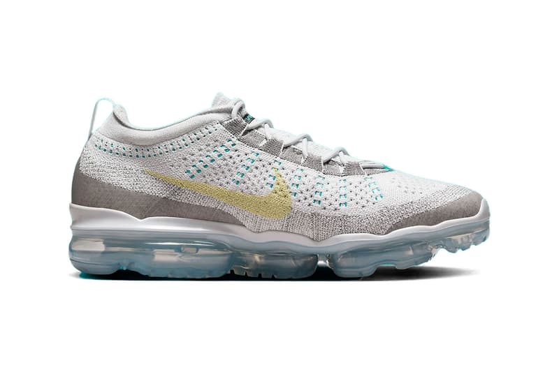 Nike Vapormax Flyknit 2023 Dusty Cactus Light Grey Release Info DV1678-011 sneaker running shoes swoosh semi translucent outsole air 