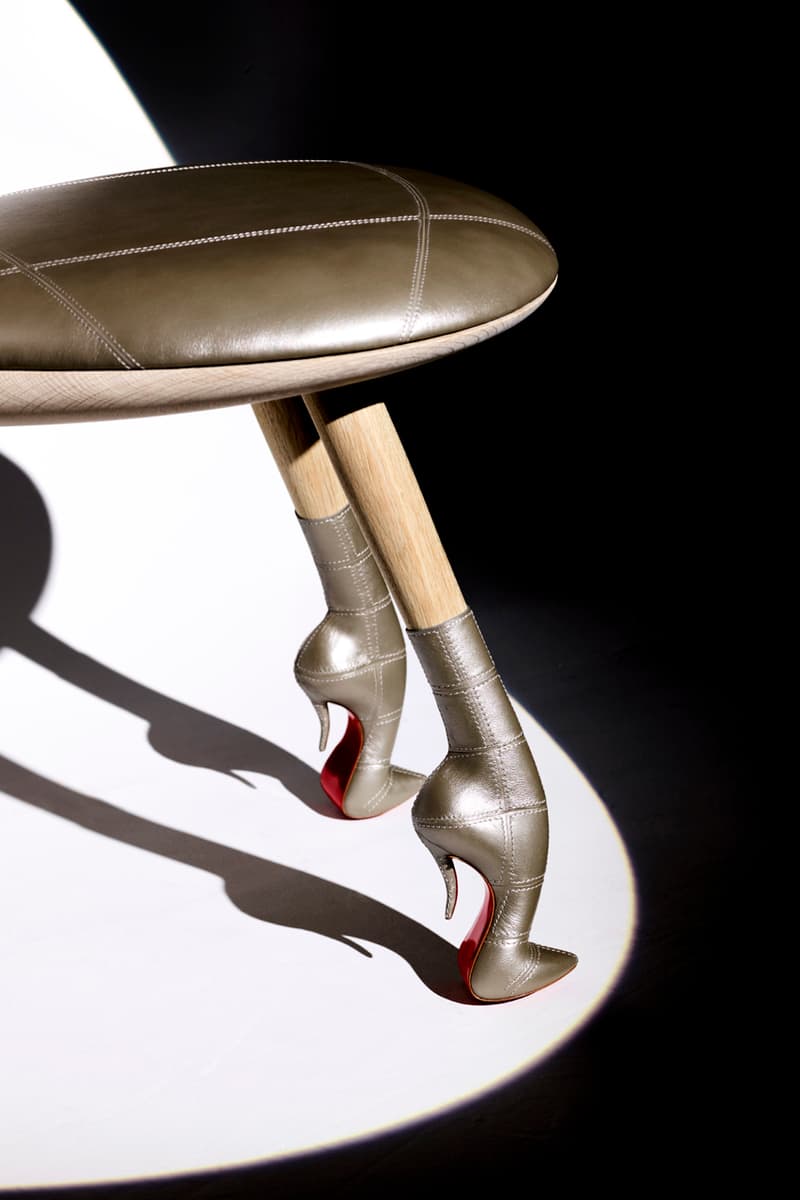 Pierre Yovanovitch Taps Christian Louboutin for Red-Bottom Chair Collection