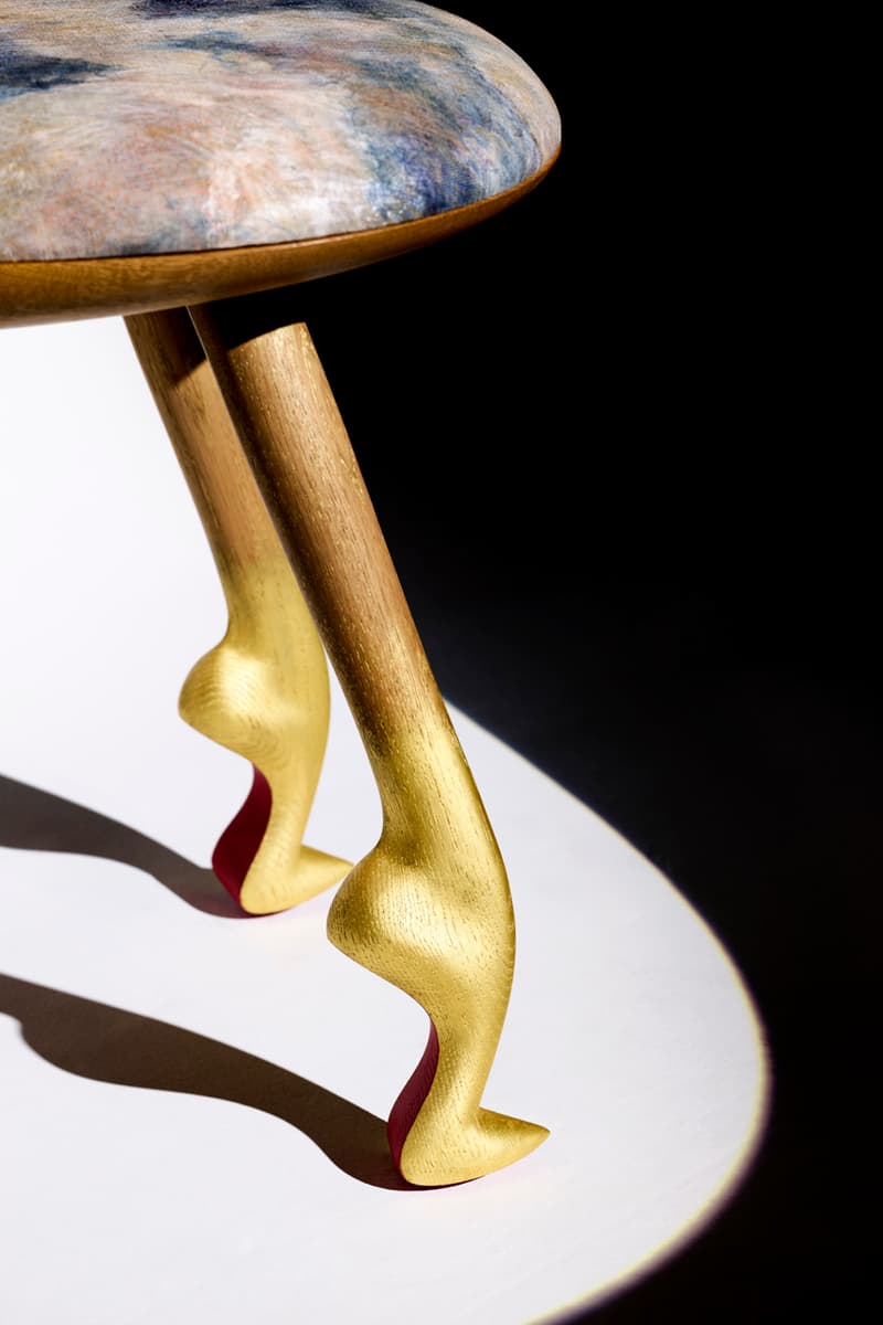 Pierre Yovanovitch Taps Christian Louboutin for Red-Bottom Chair Collection