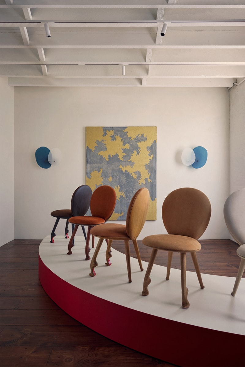 Pierre Yovanovitch Taps Christian Louboutin for Red-Bottom Chair Collection