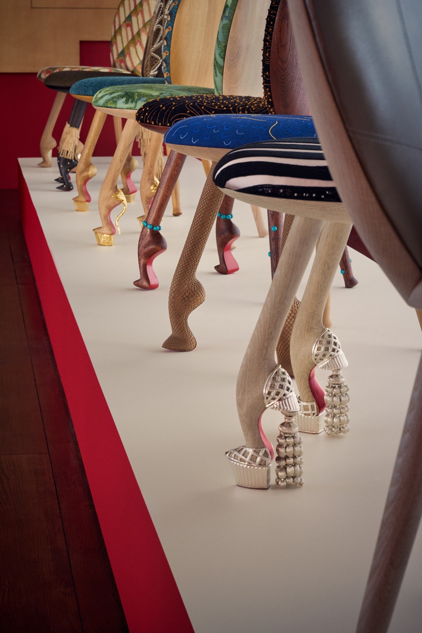 Pierre Yovanovitch Taps Christian Louboutin for Red-Bottom Chair Collection
