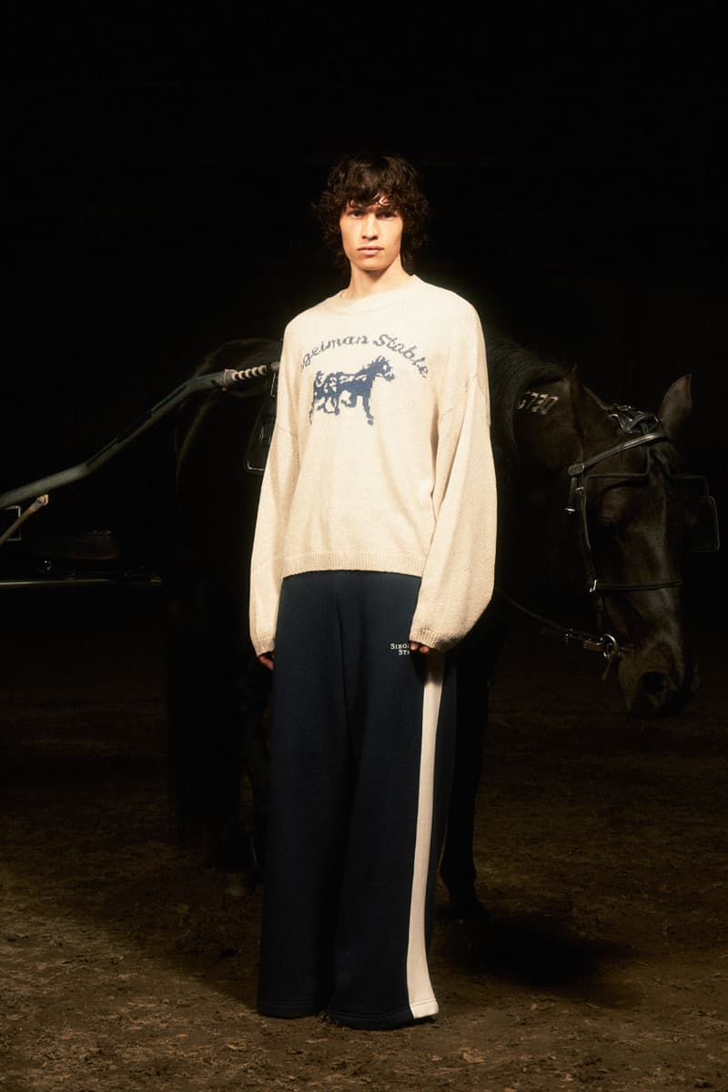 Siegelman Stable Honors Its Racing Legacy With First-Ever Tracksuit pop up new york city nyc spring summer 2024 max robbie shopify collab horse link colors racing kentucky derby link greene street soho hours price hat knicks collab 