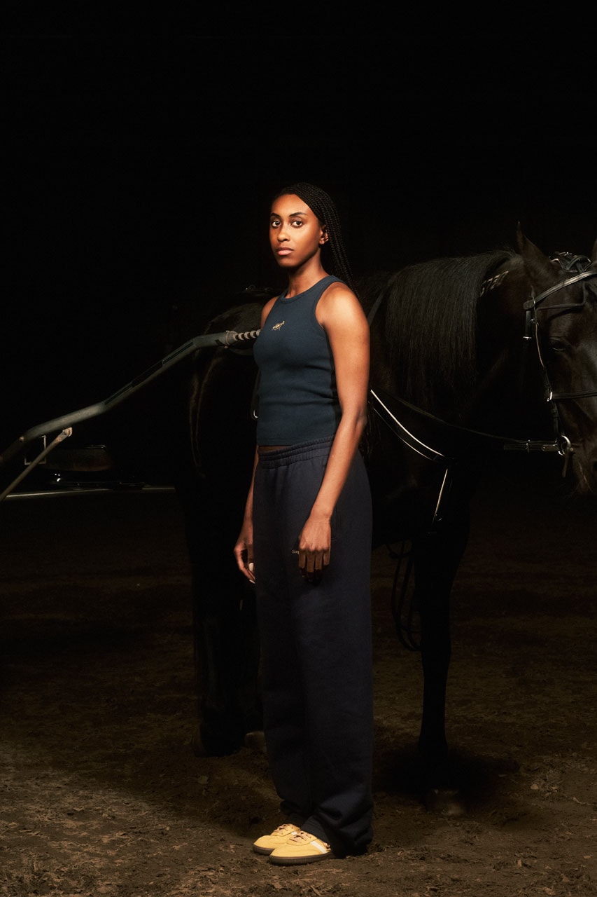 Siegelman Stable Honors Its Racing Legacy With First-Ever Tracksuit pop up new york city nyc spring summer 2024 max robbie shopify collab horse link colors racing kentucky derby link greene street soho hours price hat knicks collab 