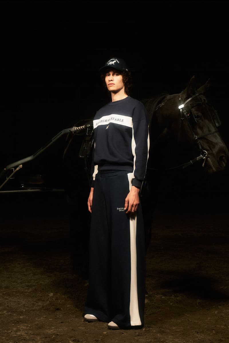 Siegelman Stable Honors Its Racing Legacy With First-Ever Tracksuit pop up new york city nyc spring summer 2024 max robbie shopify collab horse link colors racing kentucky derby link greene street soho hours price hat knicks collab 