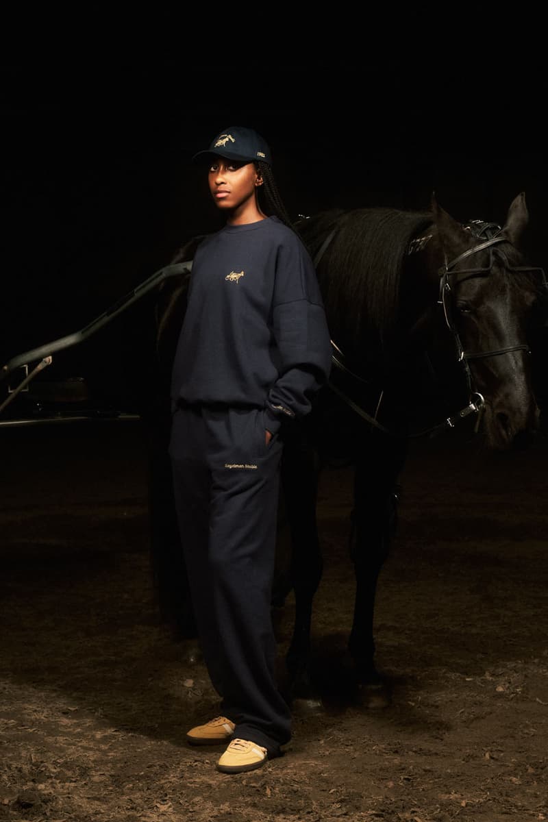 Siegelman Stable Honors Its Racing Legacy With First-Ever Tracksuit pop up new york city nyc spring summer 2024 max robbie shopify collab horse link colors racing kentucky derby link greene street soho hours price hat knicks collab 