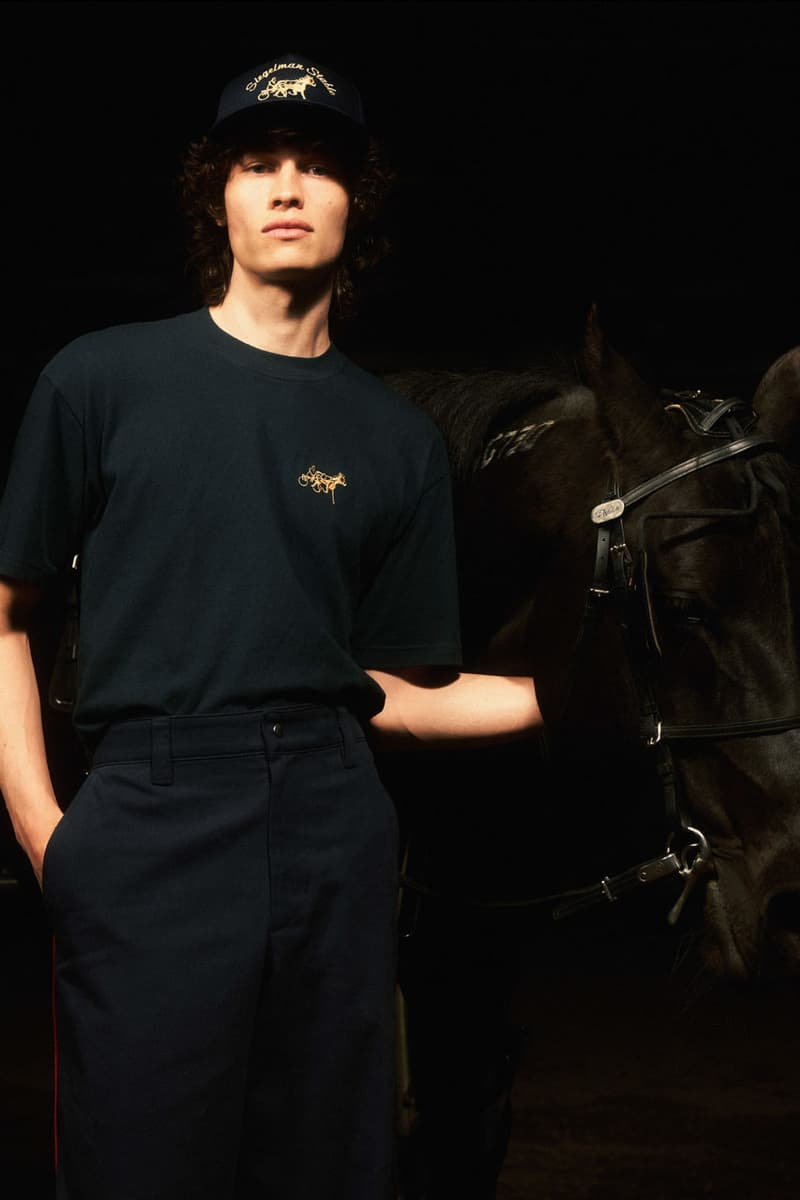 Siegelman Stable Honors Its Racing Legacy With First-Ever Tracksuit pop up new york city nyc spring summer 2024 max robbie shopify collab horse link colors racing kentucky derby link greene street soho hours price hat knicks collab 