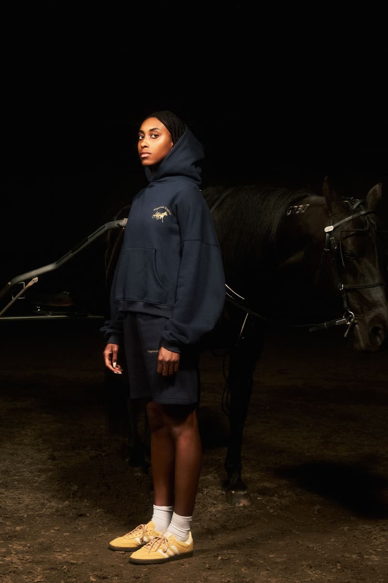 Siegelman Stable Honors Its Racing Legacy With First-Ever Tracksuit pop up new york city nyc spring summer 2024 max robbie shopify collab horse link colors racing kentucky derby link greene street soho hours price hat knicks collab 