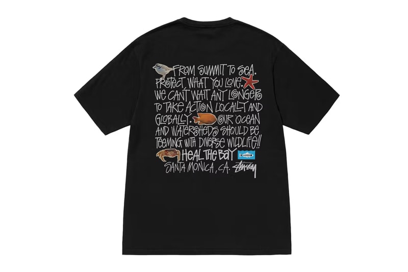 Stüssy Taps Heal The Bay for Coastal Protection T-Shirt