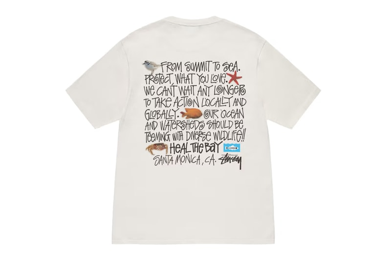 Stüssy Taps Heal The Bay for Coastal Protection T-Shirt