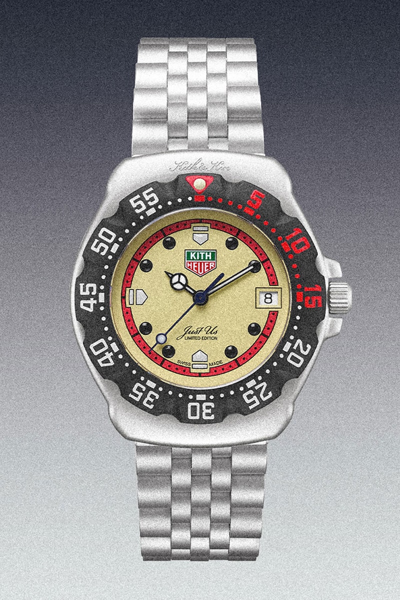 TAG Heuer x KITH Formula 1 Watch Collection Info