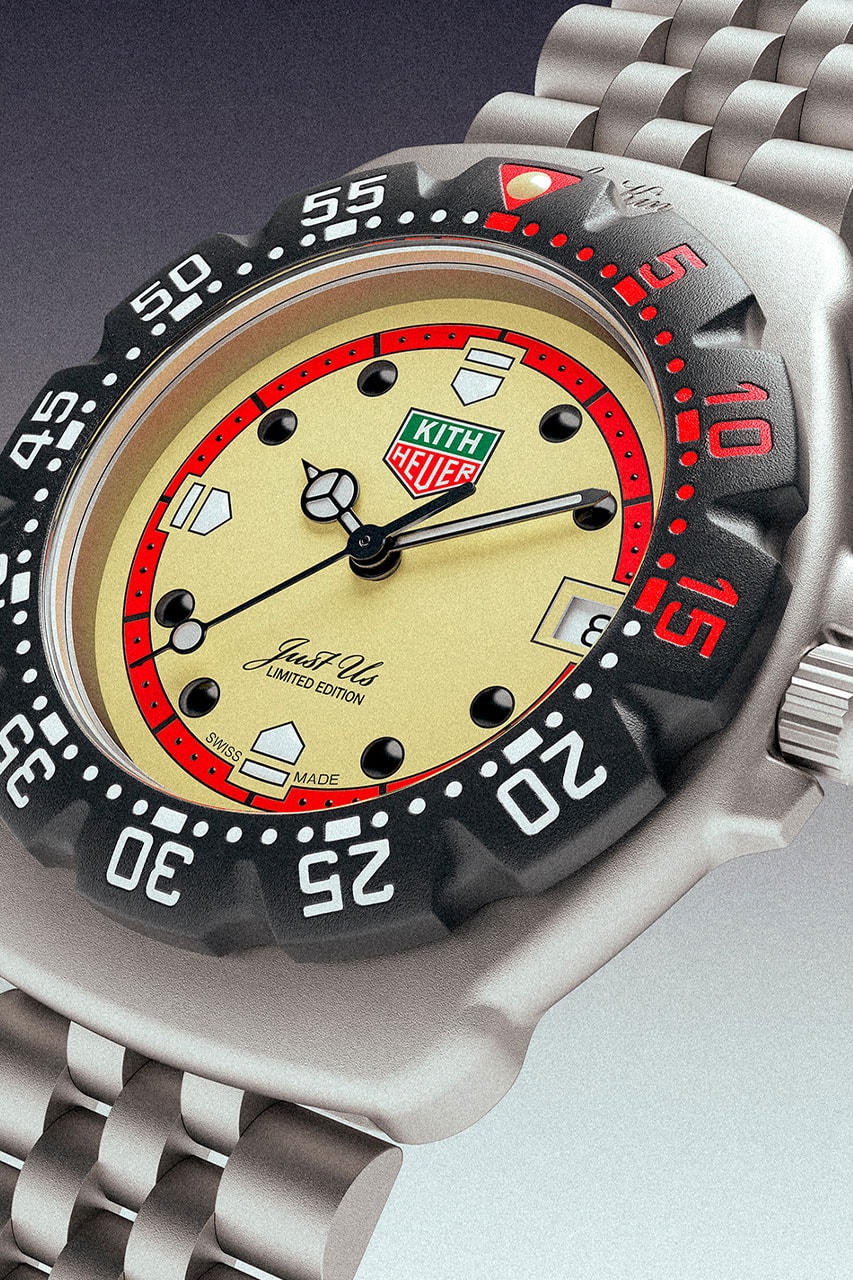 TAG Heuer x KITH Formula 1 Watch Collection Info