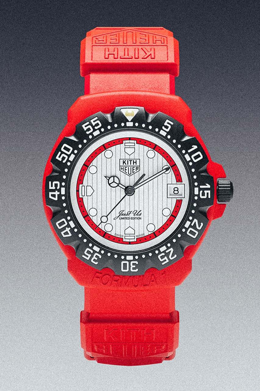 TAG Heuer x KITH Formula 1 Watch Collection Info