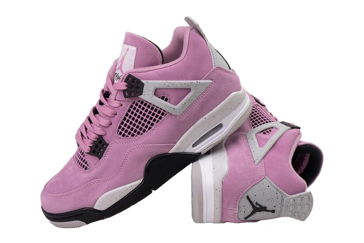 Early Preview of the Air Jordan 4 "Orchid"