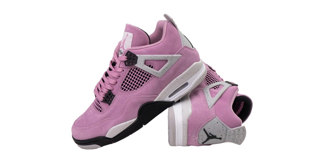 Early Preview of the Air Jordan 4 "Orchid"