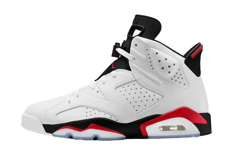 An Air Jordan 6 "White/Fire Red" Is Expected to Release Next Year
