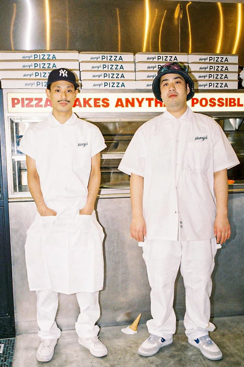 Dickies Henry's PIZZA collaboration Release Info