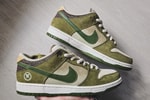 First Look at the Yuto Horigome x Nike SB Dunk Low "Asparagus"