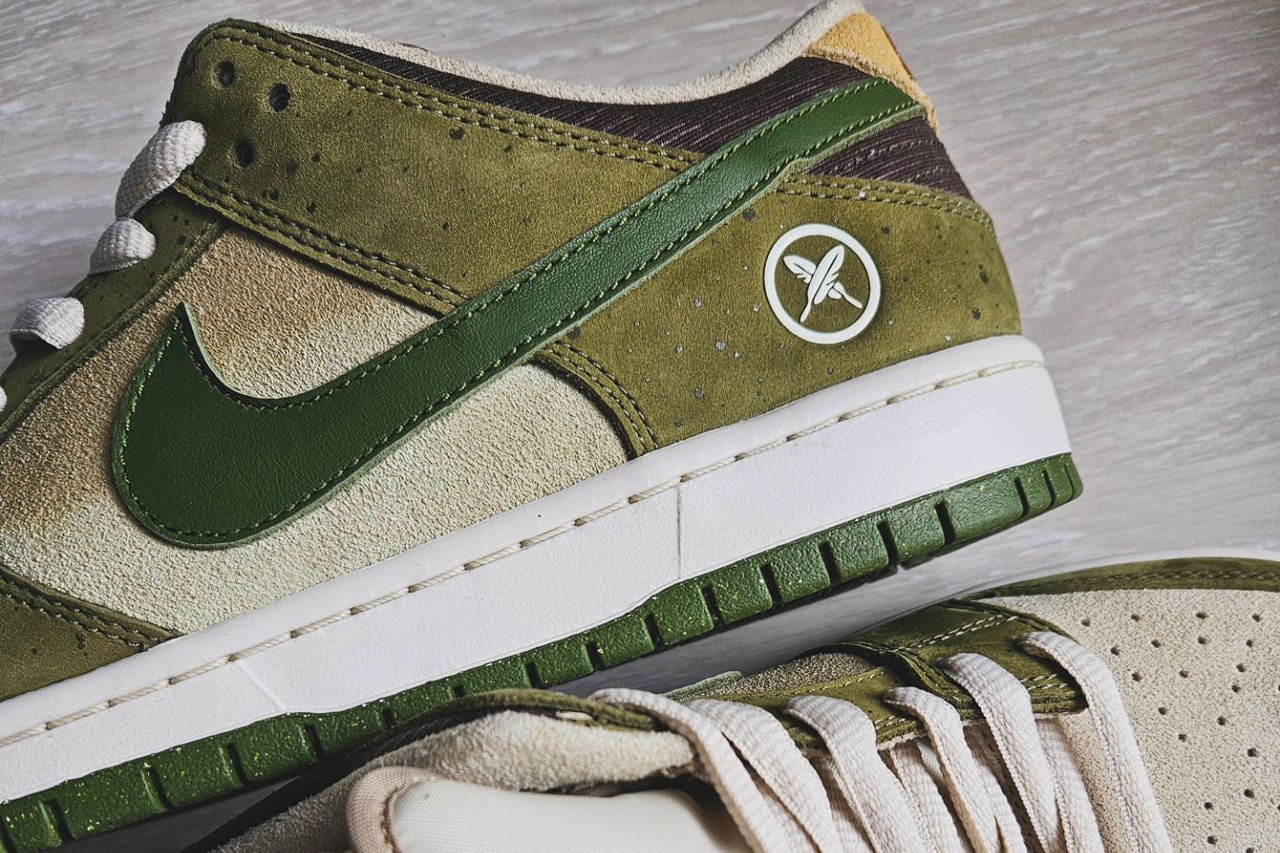 Yuto Horigome Nike SB Dunk Low Asparagus HF8022-300 Info release date store list buying guide photos price skateboarding