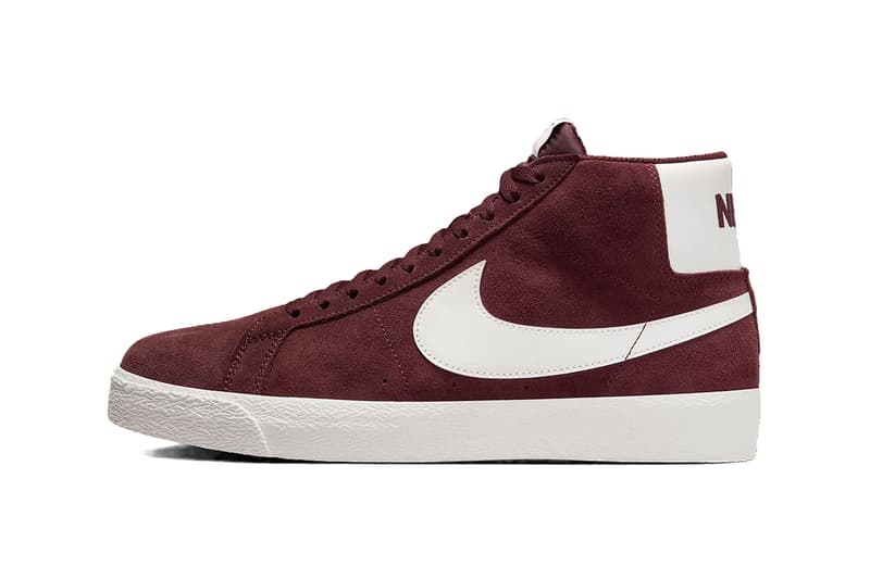 Nike SB Blazer Mid Burgundy Crush FD0731-600 Release Info