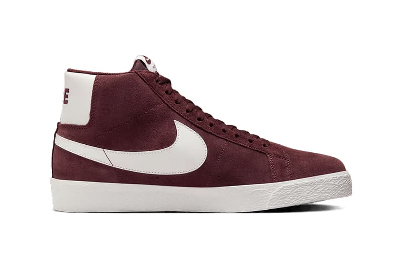 Nike SB Blazer Mid Burgundy Crush FD0731-600 Release Info