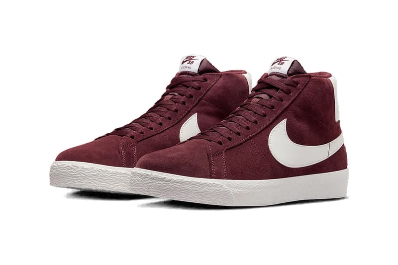 Nike SB Blazer Mid Burgundy Crush FD0731-600 Release Info