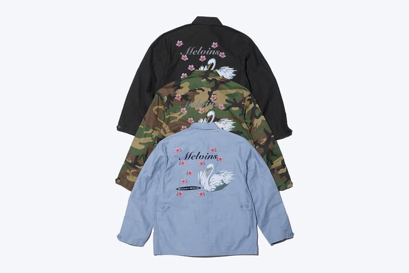 Supreme Melvins Spring 2024 Collaboration Release Info Houdini BDU jacket S/S polo T-shirts hooded sweatshirt 6 panel caps