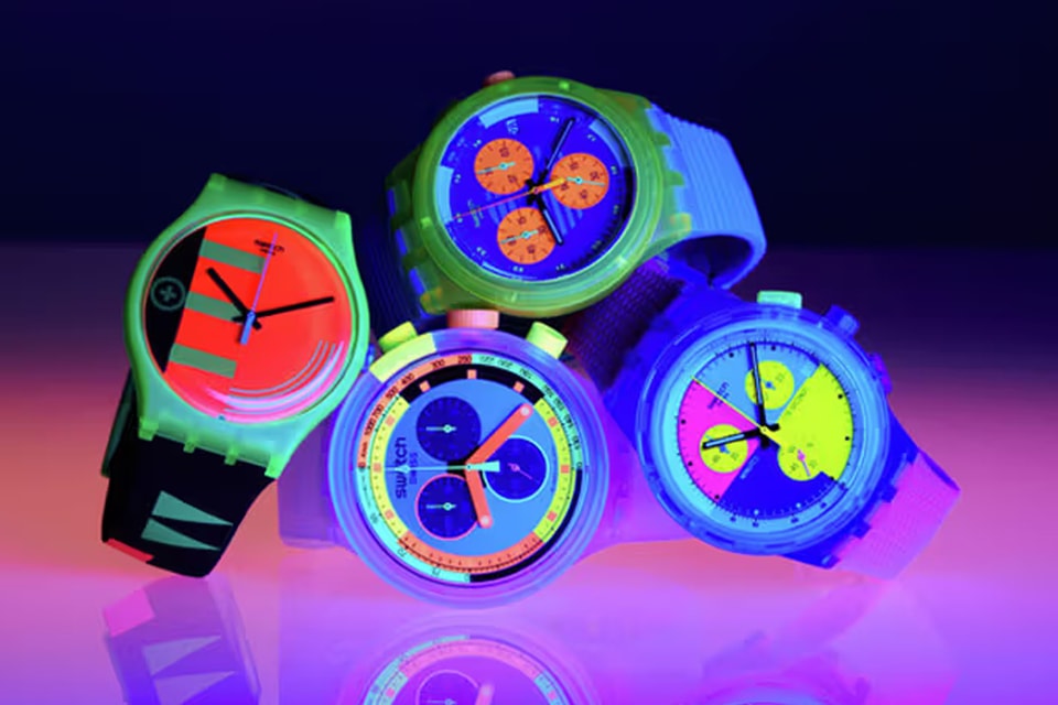 Swatch Reveals 2024 NEON Collection | Hypebeast