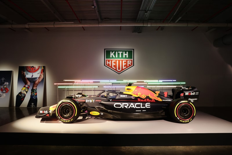 TAG Heuer x KITH Celebrate the Re-Launch of the Formula 1 Model in Miami During the Grand Prix