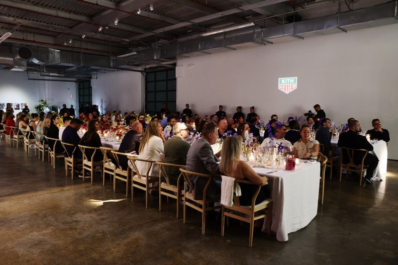 TAG Heuer x KITH Celebrate the Re-Launch of the Formula 1 Model in Miami During the Grand Prix