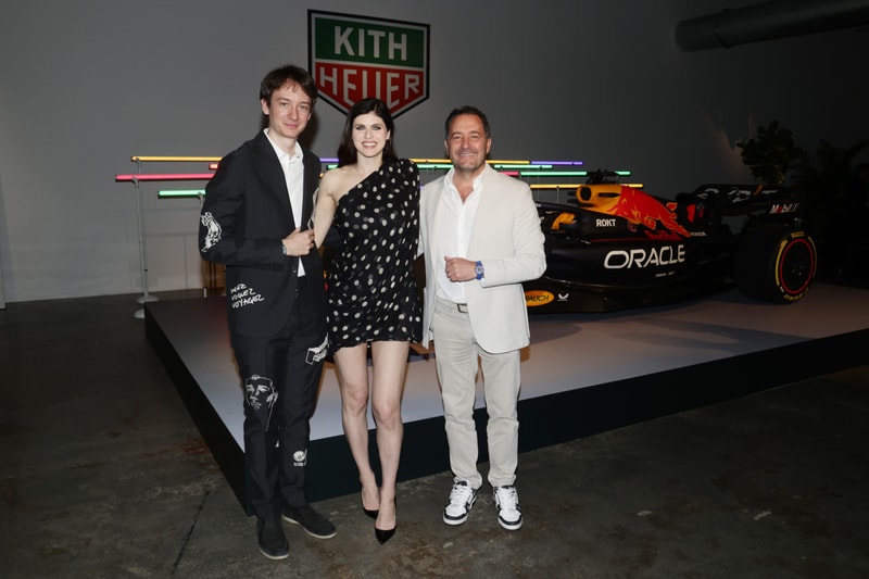 TAG Heuer x KITH Celebrate the Re-Launch of the Formula 1 Model in Miami During the Grand Prix