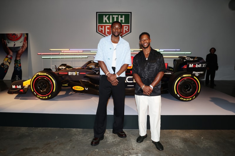 TAG Heuer x KITH Celebrate the Re-Launch of the Formula 1 Model in Miami During the Grand Prix