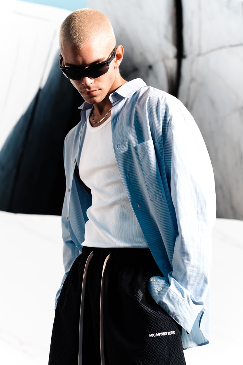 MKI MIYUKI ZOKU Leans Into AI for SS24 Campaign Fashion
