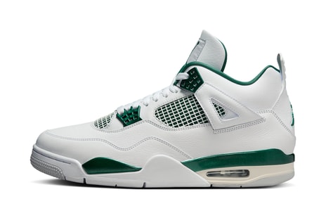Official Images of the Air Jordan 4 "Oxidized Green"