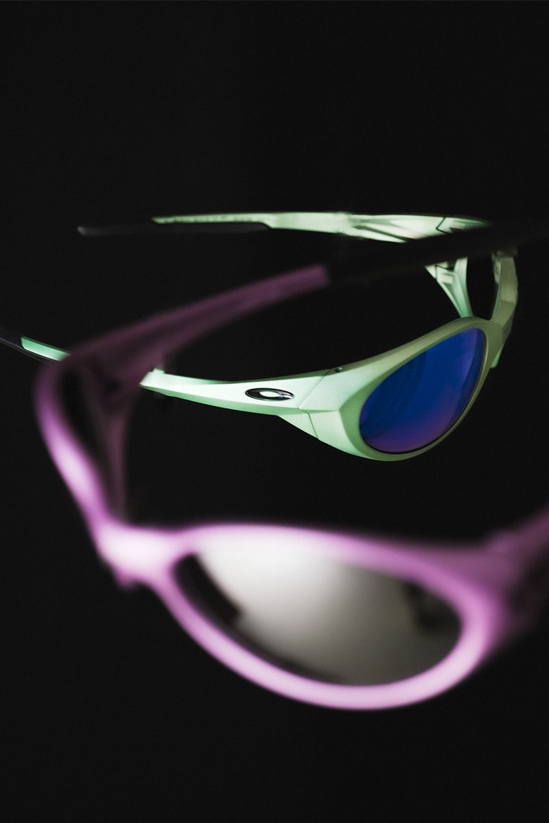 guadalupe oakley collaboration mint lilac eye jacket redux sunglasses