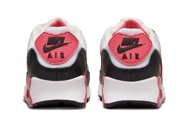 air max 90 pink black white