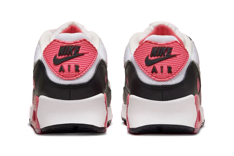 Nike Air Max 90 Aster Pink DH8010-105 Mesh Leather Suede Release Info swoosh White/Light Silver-Aster Pink-Black fall 2024 release date sneakers air max day