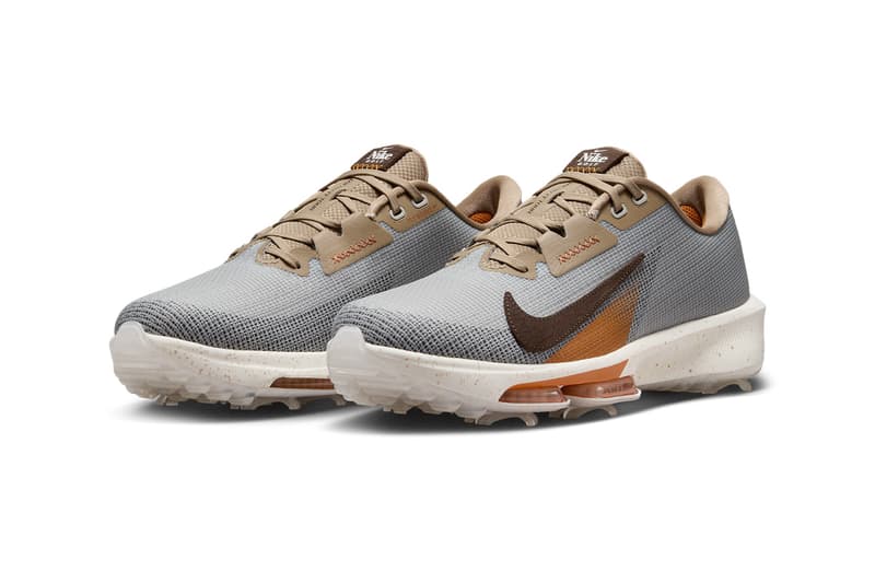 nike golf pga championship pack air pegasus 89 zoom victory tour infinity brown grey white orange valhalla kentucky swoosh