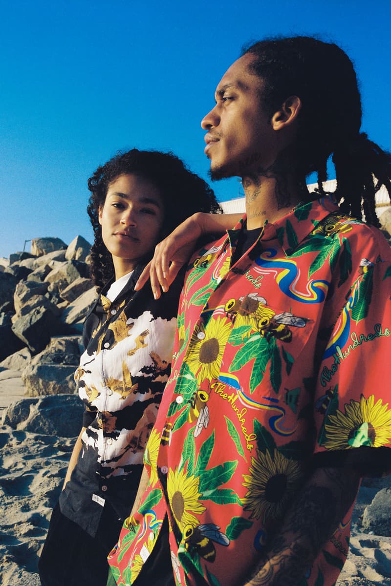 The Hundreds Does Cut and Sew California-Style for Summer 2024 military sports jersey sportswear athletic influence style collection lookbook capsule graphic release info link price hoodie shirt sunglasses cali west coast garment clothing fashion 