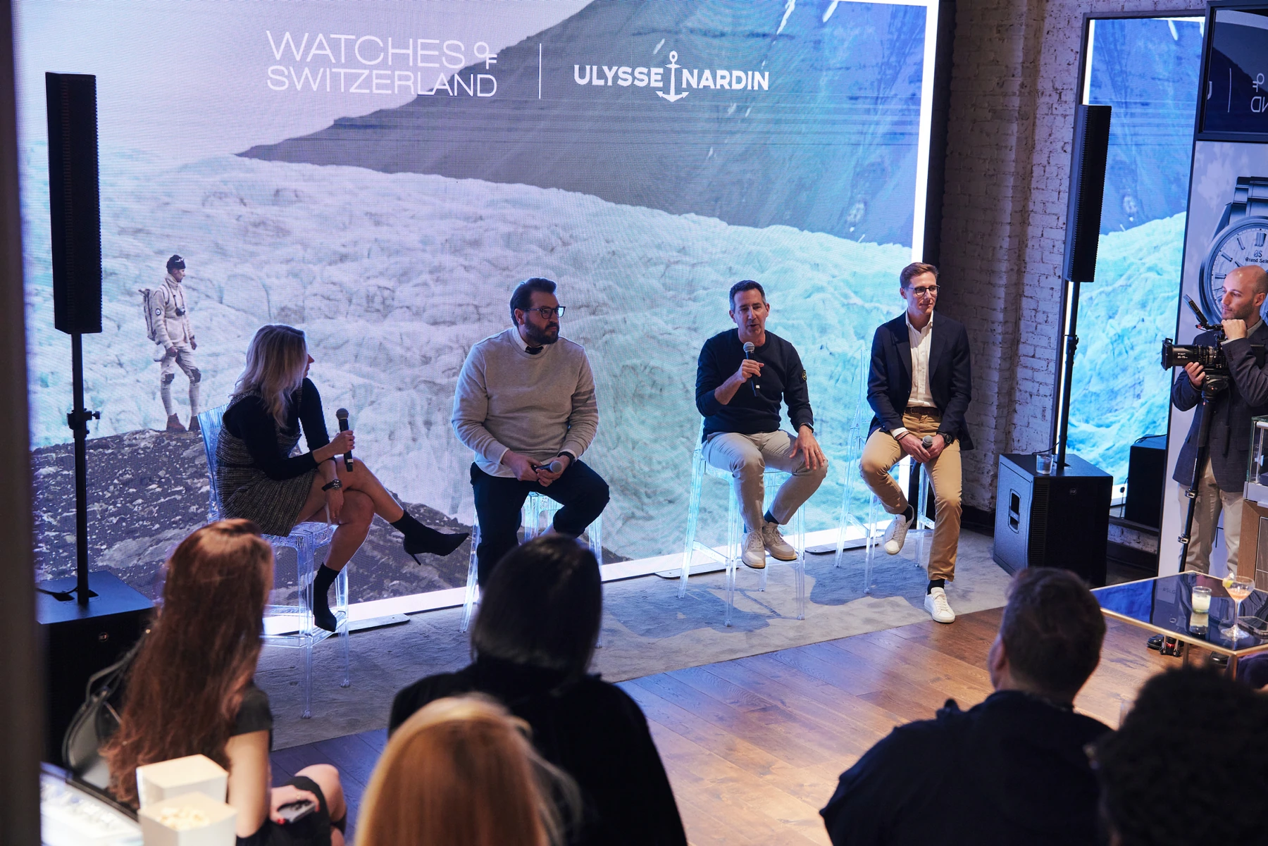 ulysse nardin watches of. switzerland freak one new york city soho event panel discussion short film screening 