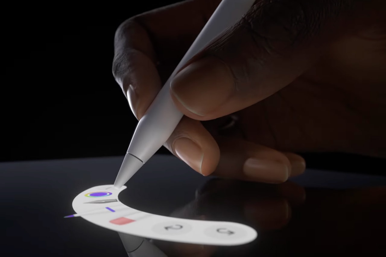 Apple Тим Кук анонс в прямом эфире m4 AI Chip iPad Pro Air размеры модели Magic Keyboard обновление Pencil Pro предварительный просмотр устройства