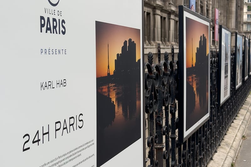 Карл Хаб представляет «24 часа Парижа» как выставку под открытым небом