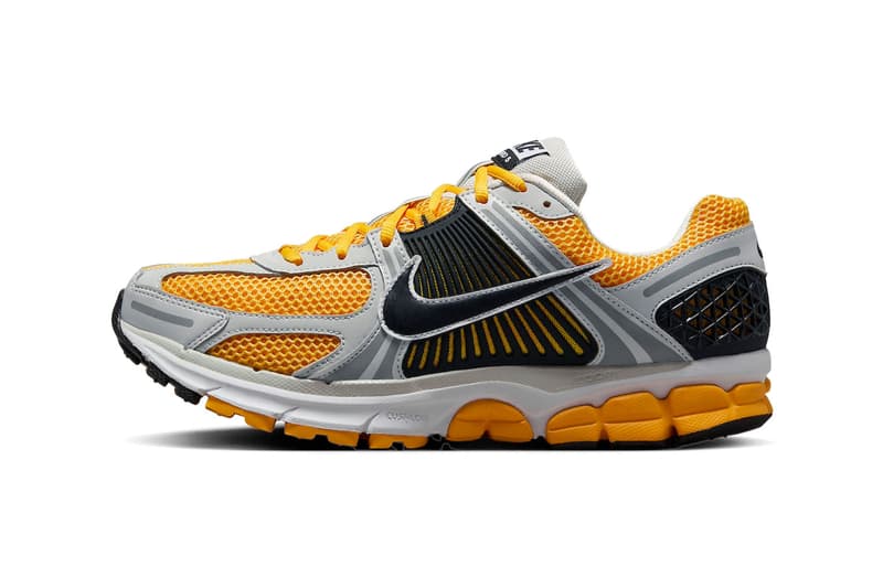 Nike Zoom Vomero 5 University Gold FB9149-002 Release Info Photon Dust/Laser Orange/Black 3M Reflective