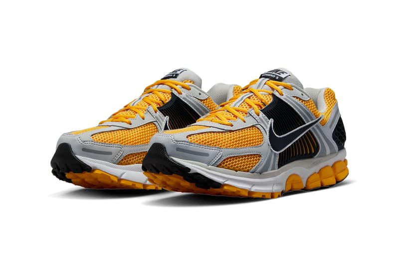 Nike Zoom Vomero 5 University Gold FB9149-002 Release Info Photon Dust/Laser Orange/Black 3M Reflective