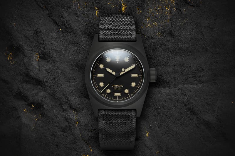 UNIMATIC Modello Uno U1S-8BB Modello Due U2S-8BB Modello Quattro U4S-8BB All Black Watches Release Info