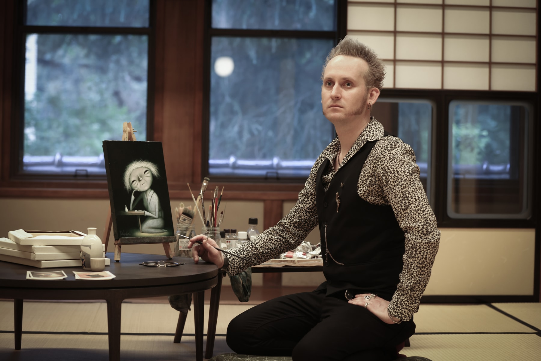 august vilella exhibition artworks villazan gallery paintings contemporary art