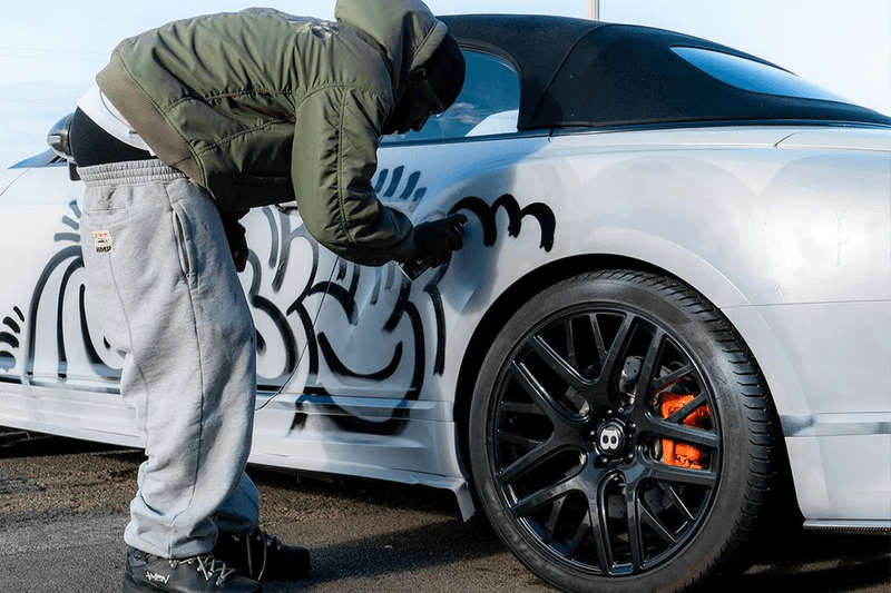 Big Zuu Launches "Drip Curates" Art Series With One-Off Painting by Olaolu Slawn